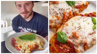 Зіркова курка парміджано від Брукліна Бекхема