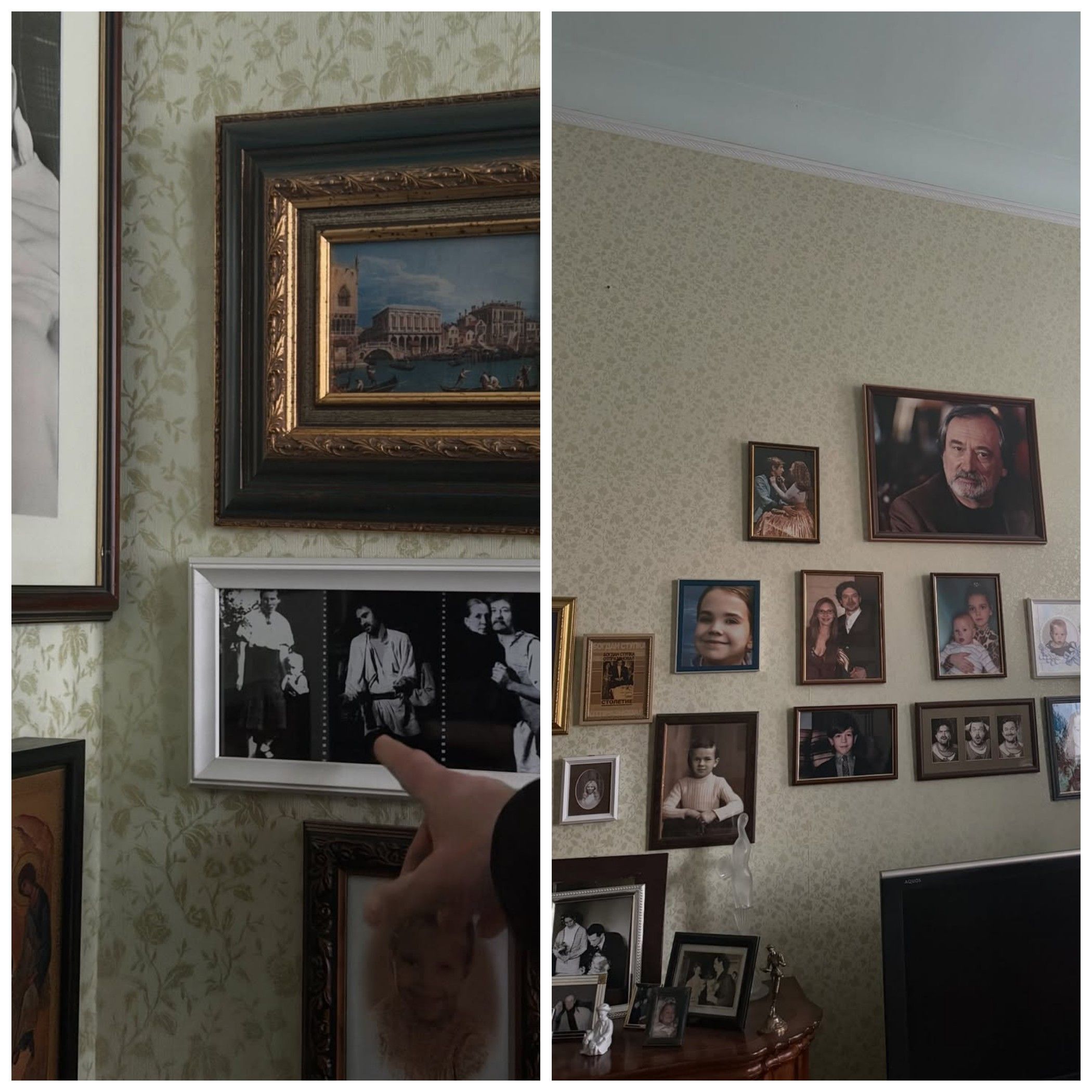 Квартира Лариси Ступки прикрашена фотографіями чоловіка - фото 819566