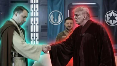 "Не знал, что он читает по ладоням": фото рукопожатия Буданова и Трампа стало мемом