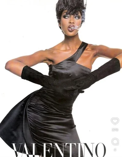 Триб'ют для доброго друга: Наомі Кемпбелл показала фото, де вона у різні роки сяє у Valentino - фото 820604