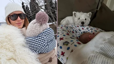 Леся Нікітюк показала, як із сином зустрічає коханого після служби в ЗСУ