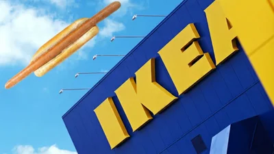 Гігантський та смачний: IKEA запускає у продаж півметровий хот‑дог