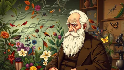 Від "невдахи" до легенди: неймовірні факти про Дарвіна, які ти точно не знала