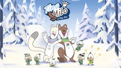 Знайомтесь: горностаї Тіна і Міло - офіційні символи Олімпійських ігор 2026