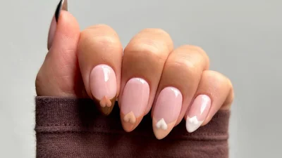 Маникюр ко Дню святого Валентина, который остается актуальным и после праздников