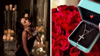 Ведуча шоу "Все пучком" на Люкс ФМ Таня Лі показала розкішний подарунок, який отримала від коханого