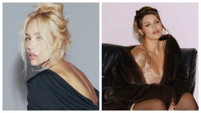 Невероятно похудевшая Саша Зарицкая и Даша Квиткова пришли на премьеру в одинаковых платьях – фото