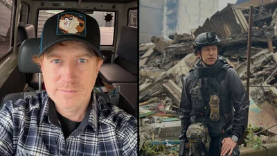 Известный телеведущий пострадал из-за удара БПЛА по своему авто — фото последствий