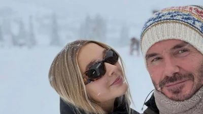 Девід Бекхем утік від сімейної драми: з ким 50-річний красунчик засвітився в Куршевелі