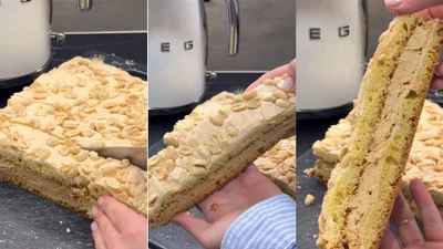 Арахісовий пляцок до 8 березня: солодкий маніфест для справжніх ласунок