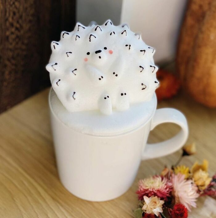 Не кава, а мистецтво: неймовірні візерунки, створені на піні лате - 835226 Не кава, а мистецтво: неймовірні візерунки, створені на піні лате - фото 835226