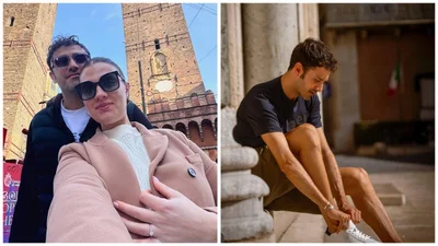 Вагітна Ольга Харлан з нареченим-італійцем відпочивають на його Батьківщині – фото