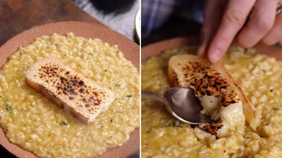 Як приготувати сирне різотто з лимонною цедрою: швидкий рецепт від Міші Кацуріна