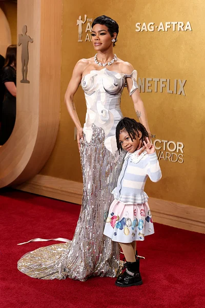 Теяна Тейлор із донькою - фото 836770