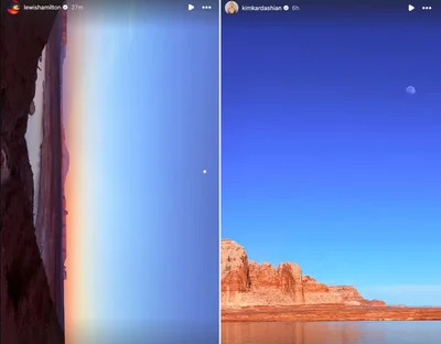 Кім Кардашян провела вікенд із Льюїсом Гамільтоном. - фото 836997