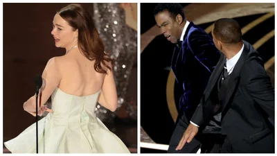 Кумедні падіння, статуетки в смітнику та голі чоловіки: 10 найепічніших конфузів Оскара, про які досі говорять