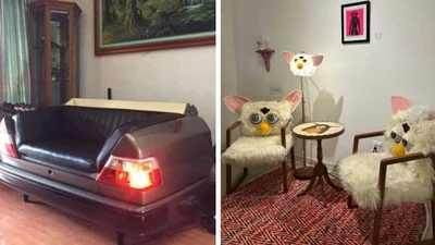 20 мебели, которая выглядит так, будто ее придумывали нетрезвые дизайнеры