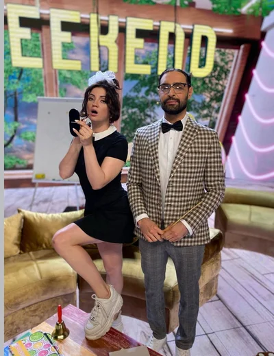 Оля Цибульська та Віталій Козловський колись і зараз - фото 839047