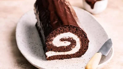 Всего 7 ингредиентов: легендарный шоколадный рулет от Марты Стюарт