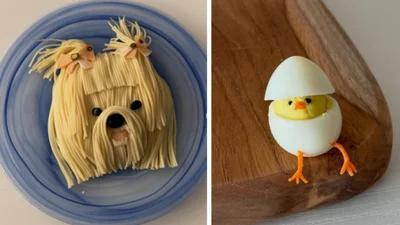 Художница создает миниатюрные шедевры из обычных продуктов - и это просто безумие