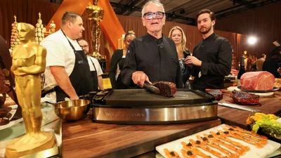 Крекери у формі Оскара, станція морозива і суші та особливі страви для веганів: що будуть їсти зірки на Оскарі-2026