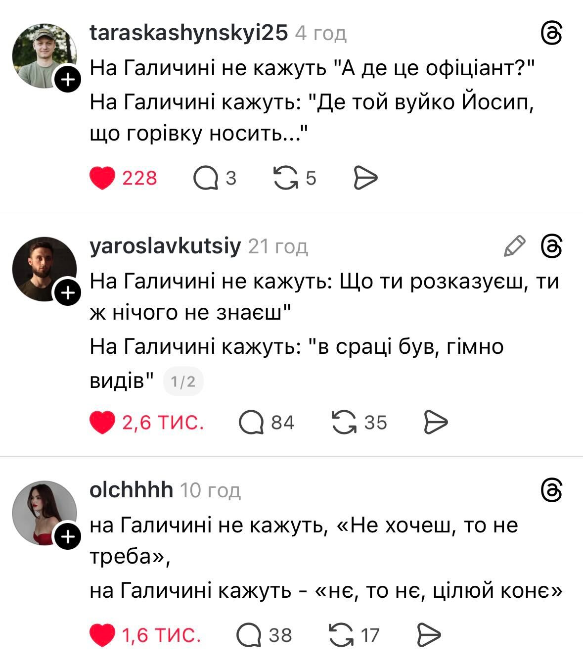 На Галичині не кажуть: українці діляться місцевою говіркою, і це справжній цирк - 841022 На Галичині не кажуть: українці діляться місцевою говіркою, і це справжній цирк - фото 841022