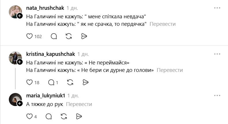 На Галичині не кажуть: українці діляться місцевою говіркою, і це справжній цирк - 841030 На Галичині не кажуть: українці діляться місцевою говіркою, і це справжній цирк - фото 841030