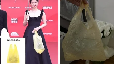 Украинки смеются над сумкой-шариком Balenciaga - такое можно найти в каждом доме в пакете с пакетами