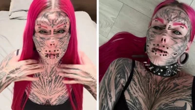 Відрізала ніс і розділила язик навпіл - зовнішність цієї дівчини змусить тебе здригнутись