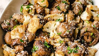 Секрет ідеальної цвітної капусти з грибами – всього 20 хвилин