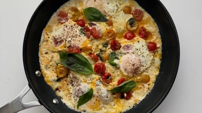 Цей рецепт врятує твій ранок: модні яйця "Капрезе" за 10 хвилин