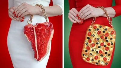 Дизайнер створює сумки у вигляді їжі - від цих аксесуарів тече слина