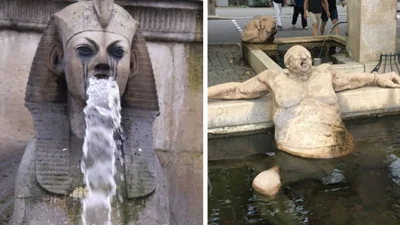 Архітектурні абсурди: несподівані та епічні фонтани, які доводилось зустрічати людям