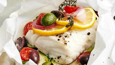 Риба в пергаменті – соковита і без зайвого жиру