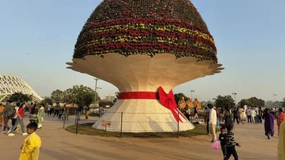 Надто великий, щоб тримати: ось так виглядає найбільший у світі букет квітів