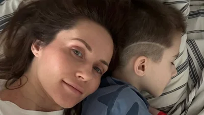 Наталка Денисенко лежить в Охматдиті з сином після операції: деталі та фото