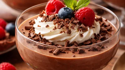 Шоколадний баварський десерт, який тане в роті: ніжність на максимум