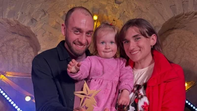 Муж Даши Евтух эмоционально показал все, что осталось в середине их дома после прилета в Полтаве