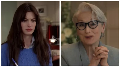 Легендарний колір повертається: Меріл Стріп одягла светр Енді з "Диявол носить Prada"