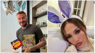 Великдень у зірок: Меган Маркл розважає дітей, Дженніфер Лопес готує печиво, а Вікторія Бекхем дивує подарунком