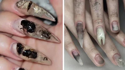Бридкі дизайни манікюру, що викликають паніку – такі нігті краще ховати в кишеню