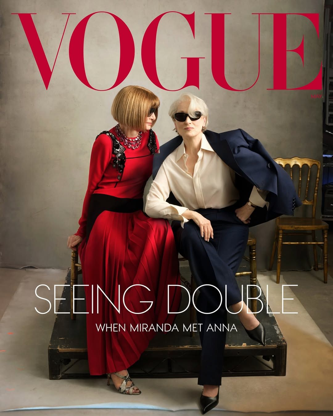 Меріл Стріп та Анна Вінтур на обкладинці Vogue - 851217 Меріл Стріп та Анна Вінтур на обкладинці Vogue - фото 851217