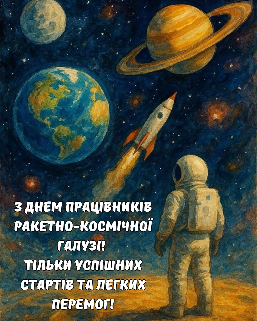 нові привітання з Днем ракетно-космічної галузі - 852072 нові привітання з Днем ракетно-космічної галузі - фото 852072