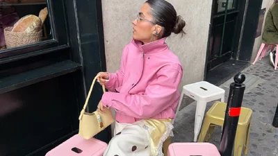 Горошек в тренде: как носить принт этой весной - 3 идеи из streetstyle