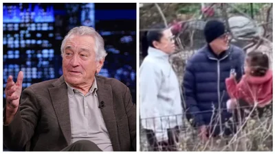 82-летний папаша: Роберт Де Ниро нянчил 3-летнюю дочь во время редкого выхода с молодой возлюбленной