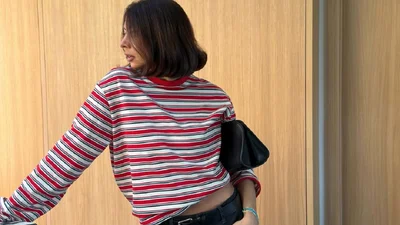 Головний принт весни - смужка: 3 стильні образи, які легко вписати в гардероб