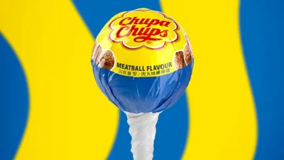 IKEA і Chupa Chups створили льодяник зі смаком шведських фрикадельок