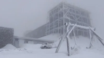 Весна задерживается: в Карпатах снова снег и морозы: в Карпатах снова снег и морозы