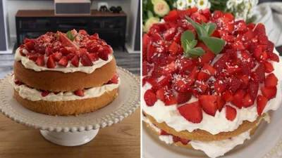 Любимый торт Елизаветы II: готовим легендарный десерт "Королева Виктория"