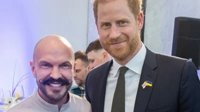 Владимир Ярославский показал, чем накормил принца Гарри в Киеве